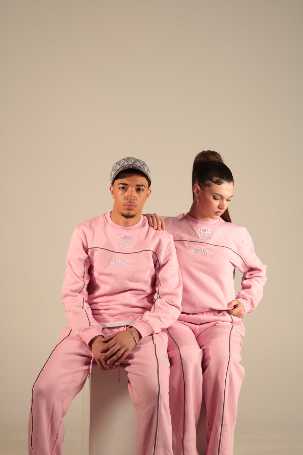 NFL Sweatsuit Baby Pink