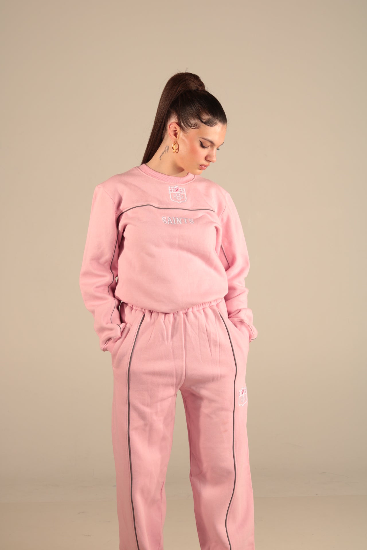 NFL Sweatsuit Baby Pink